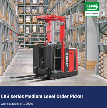 REDDOT Medium Level Lithium Battery Order Picker