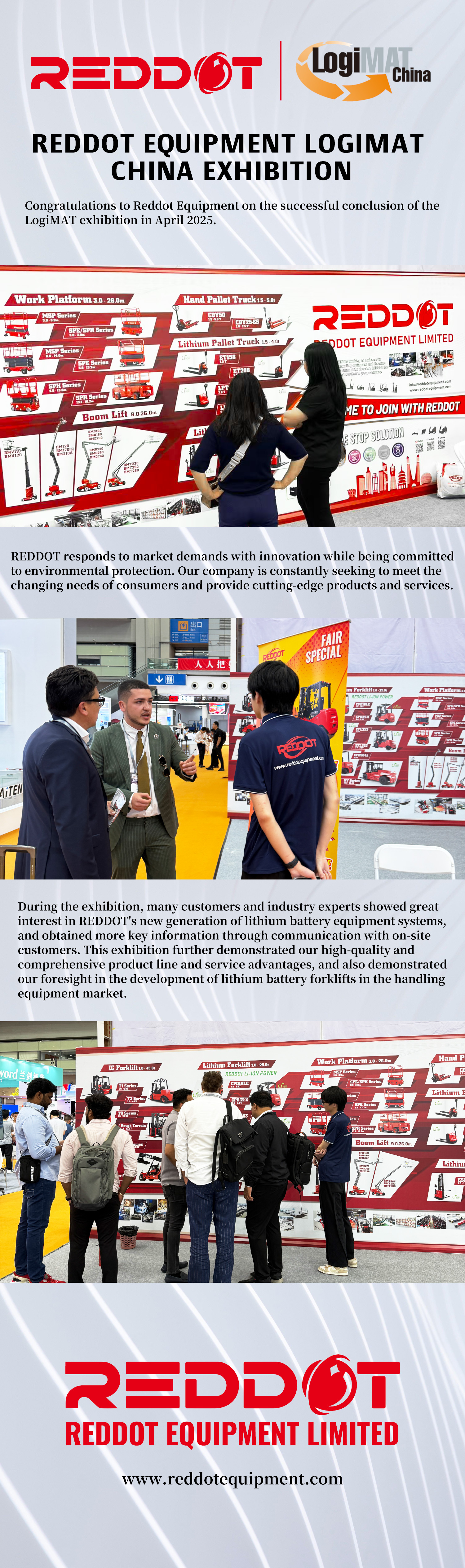 REDDOT_Logimat China exhibition News